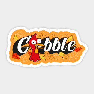 Gobble Sticker